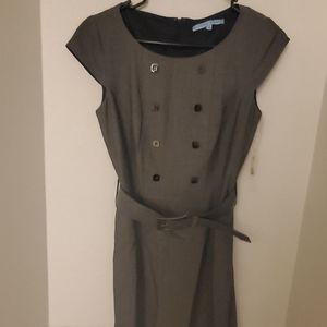 Antonio melani work dress grey nwt
